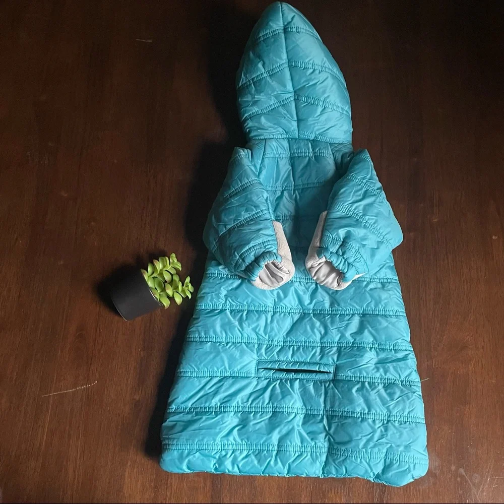 Eddie Bauer Blue Bunting Bag Snowsuit Size 0-3 Months Unisex